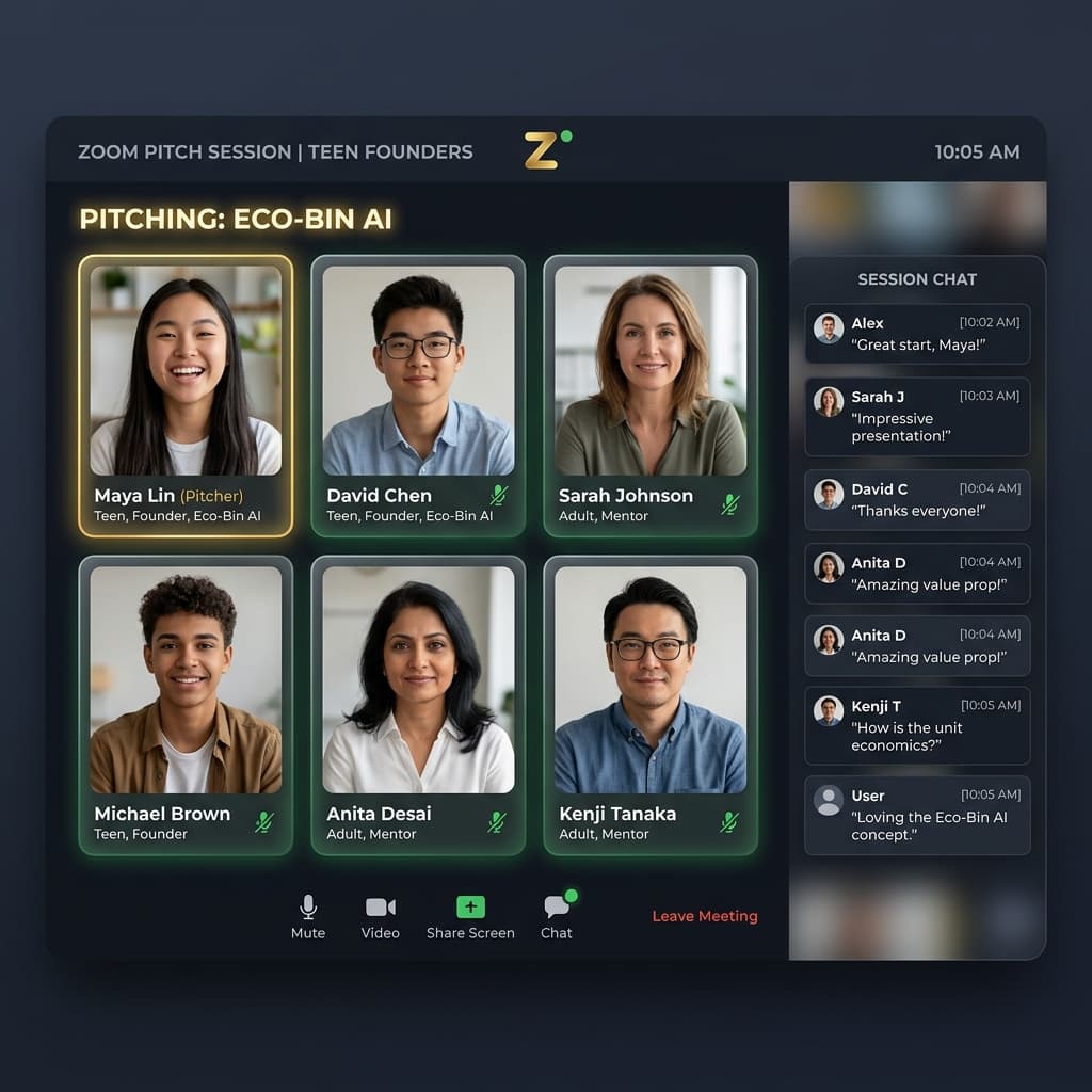 Zoom Session Mockup
